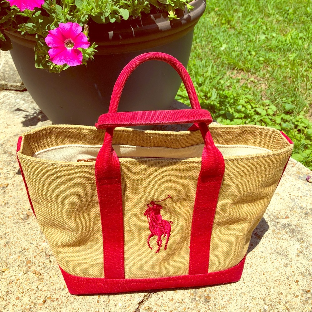 Ralph Lauren (signature) Tote bag☀️🏝
